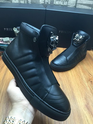 PhiliPP Plein High-Top Fashion Men Shoes--040